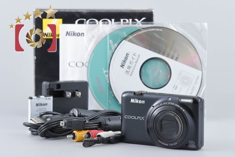 Nikon ニコン 【】Nikon ニコン COOLPIX S6500 スマートブラック 