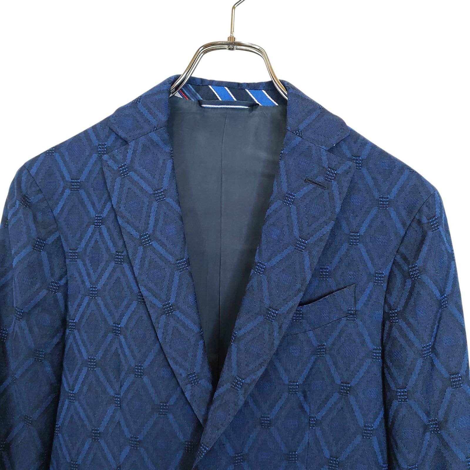 ETRO エトロ 23SS 総柄 2B ジャケット セットアップ 1A424-1050 44/44