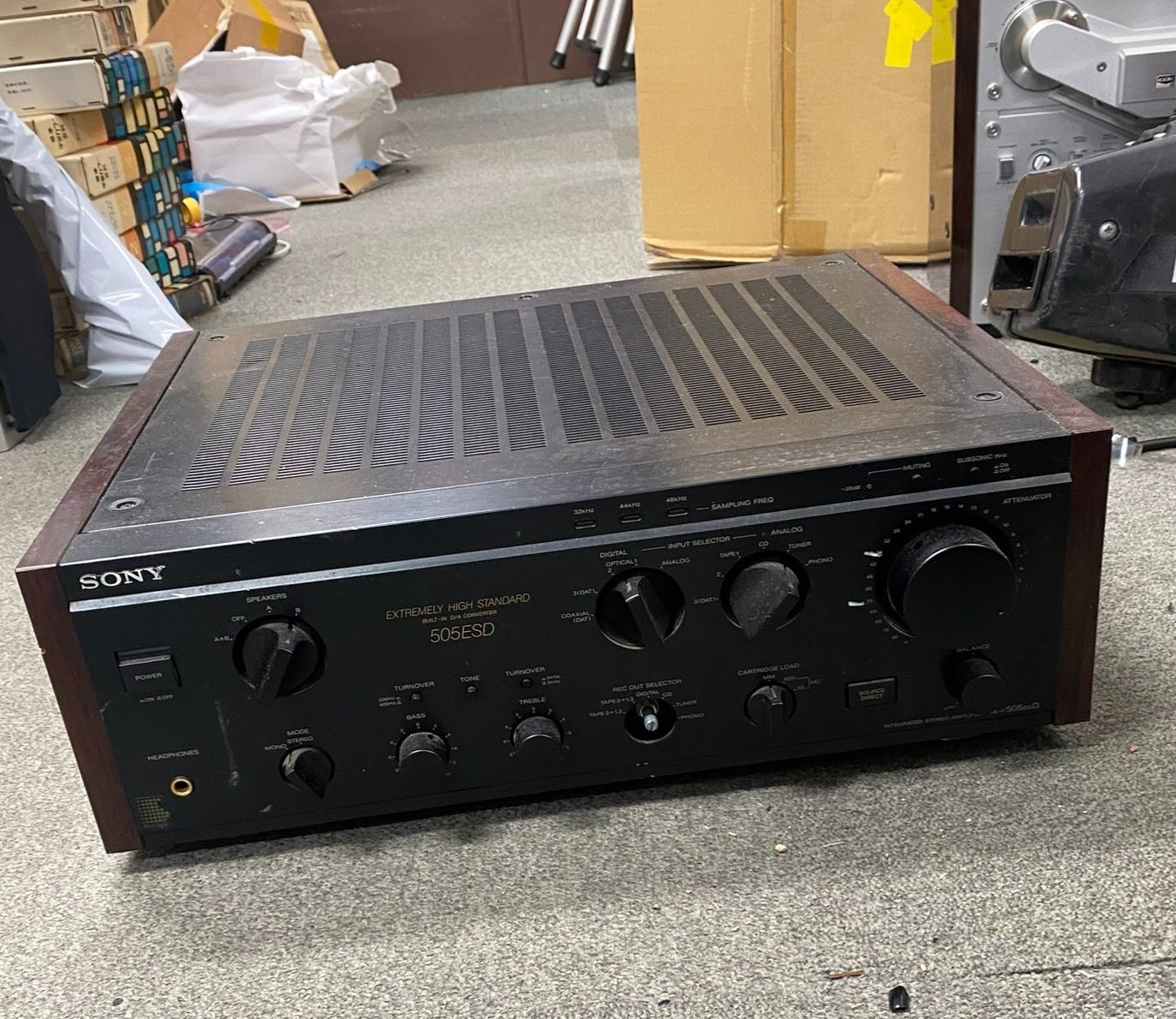SONY ソニー TA-F505ESD プリメインアンプ オーディオ機器 通電確認済み yh070911