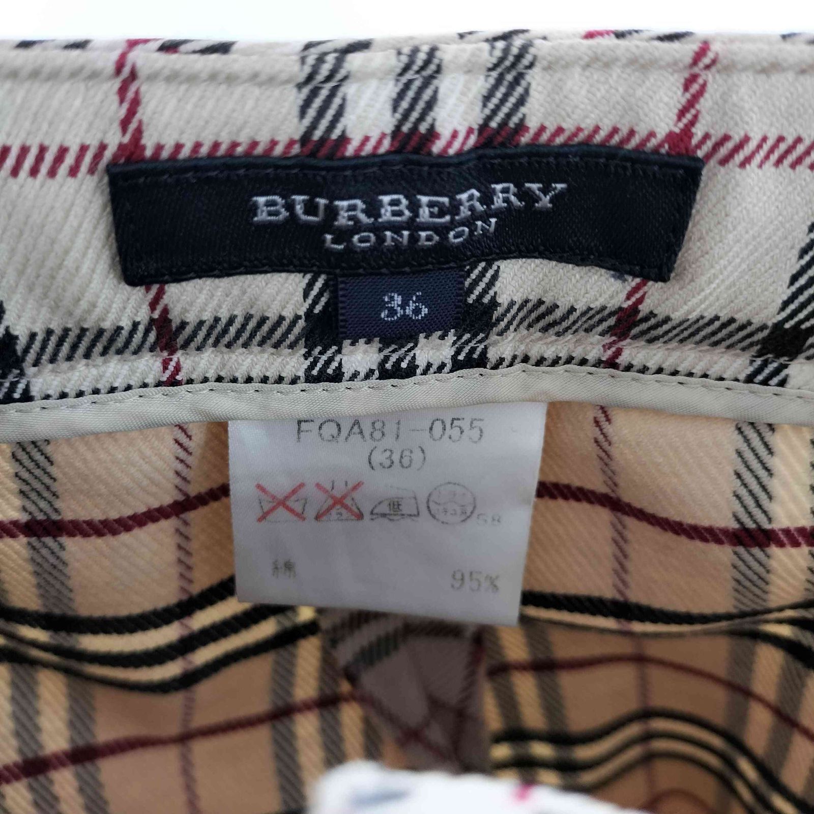 B*y様 【最終値下げ‼️】BURBERRY LONDON パンツ ノバチェック Burberry London グレーノバチェック柄 ウールハーフパンツ｜Yahoo