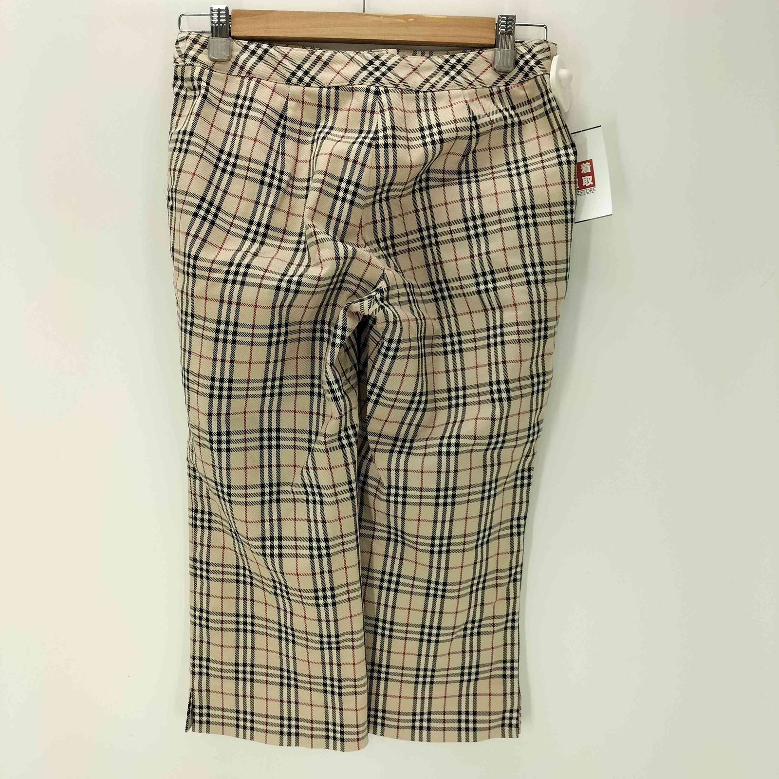 バーバリーロンドン BURBERRY LONDON ノバチェック クロップド パンツ