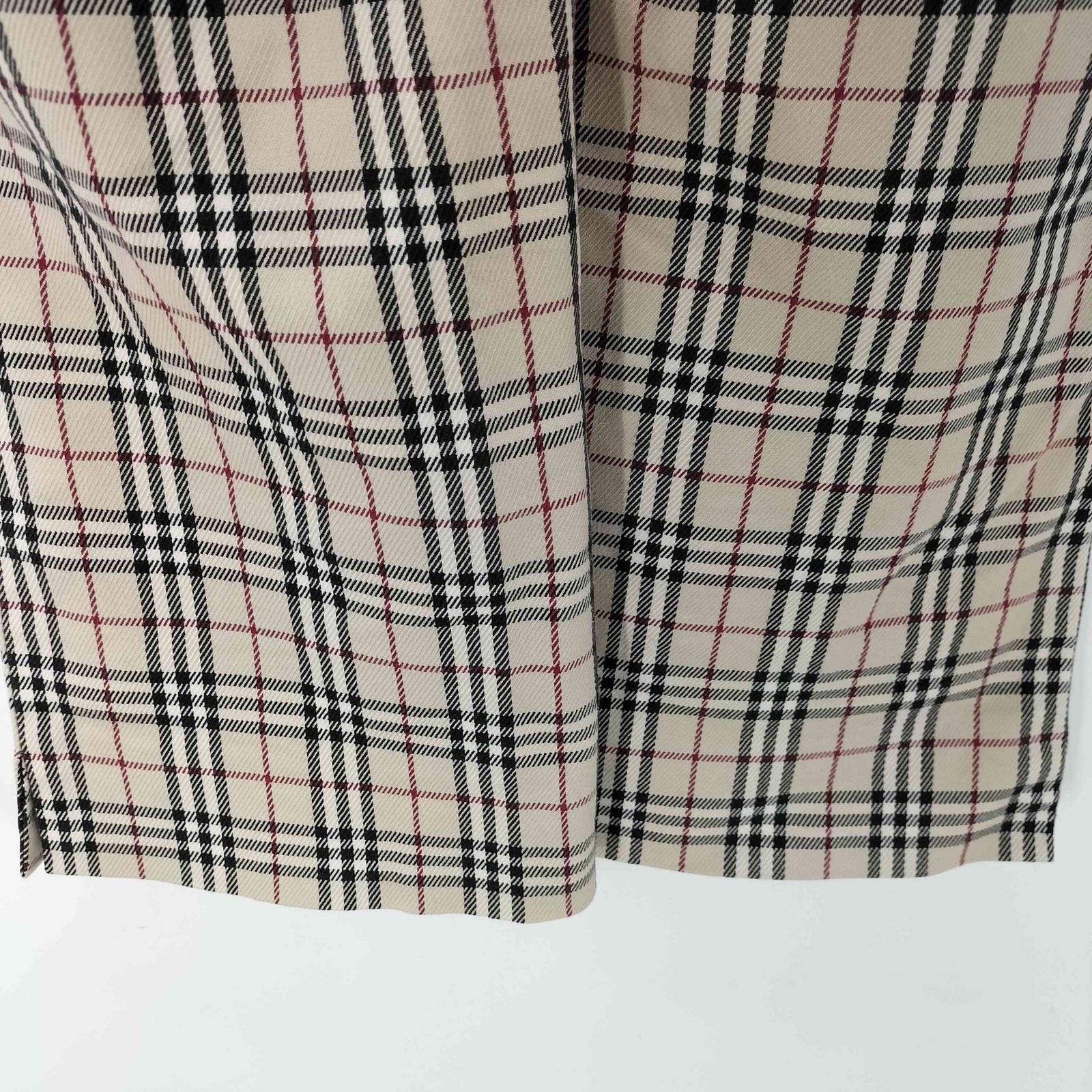 バーバリーロンドン BURBERRY LONDON ノバチェック クロップド パンツ