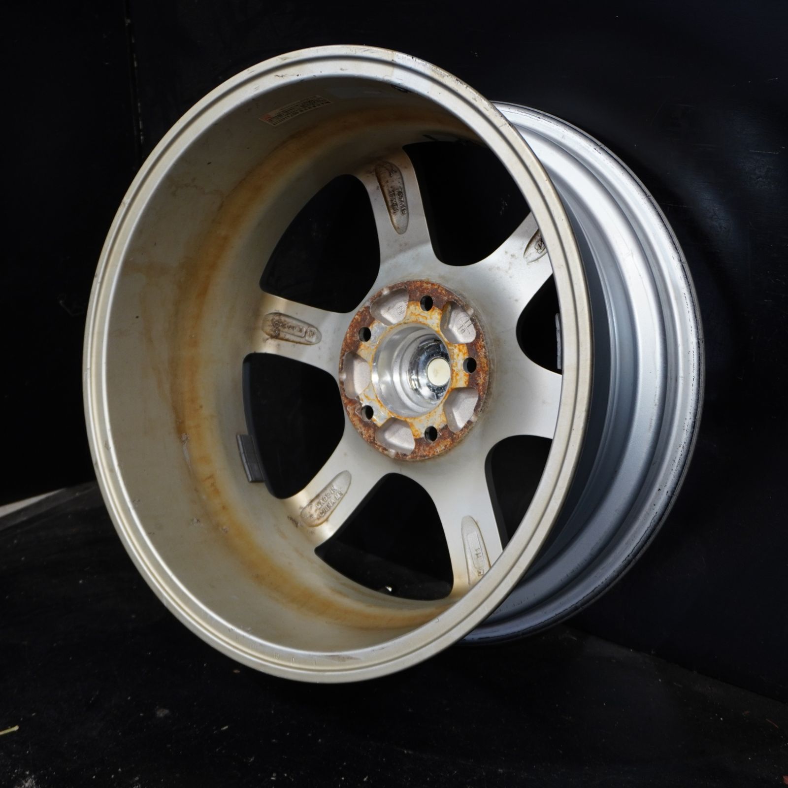  ブリヂストン FEID G 6 17インチ 7 J 45 114.3 5 H 4本 エクストレイル CX-5 CX-8等 スタッドレス用に 17インチ ホイール