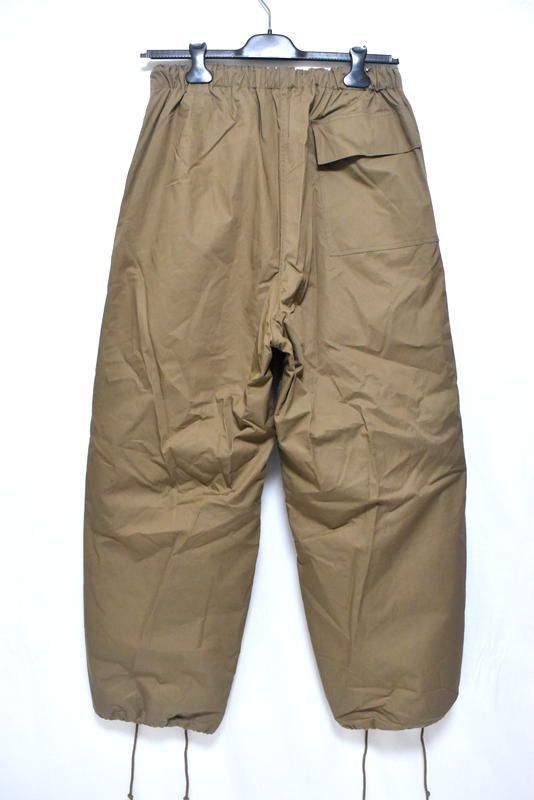 新品 nanamica ナナミカ インサレーションパンツ 36 ライトブラウン