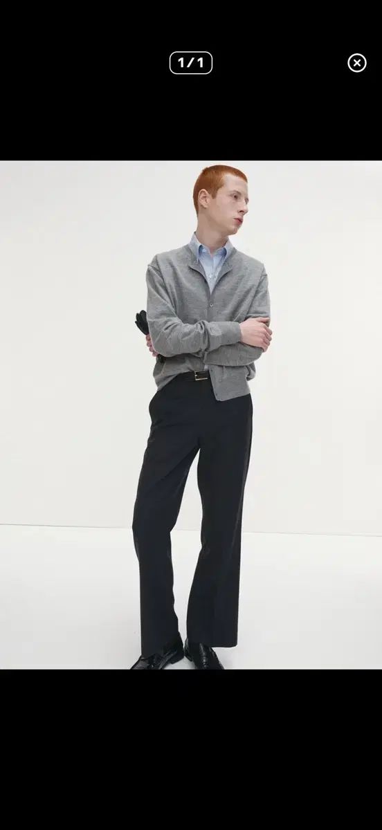 Tonywack SUPER FINE ウールカーディガン グレー サイズ L ♥