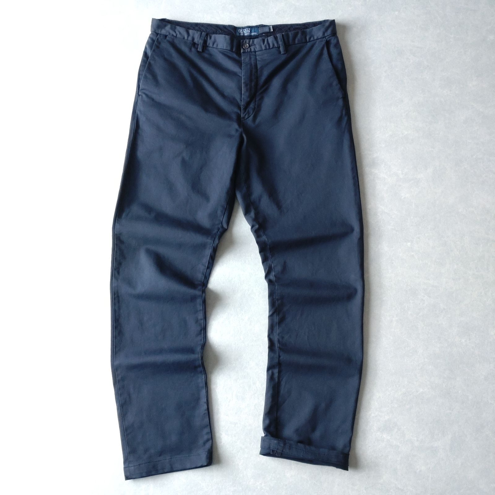 古着 ポロ ゴルフ ラルフローレン ストレッチパンツ W30 L32 ネイビー 古着 ポロ ゴルフ ショップ ラルフローレン ストレッチパンツ W30 L32