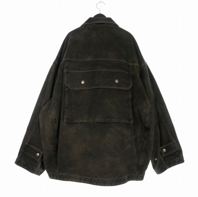 キディル KIDILL 25AW Black Stained Duck Jacket ダックジャケット