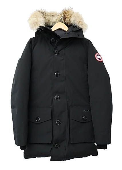 カナダグース CANADA GOOSE YORKTON ヨークトン ファー付き ダウン ジャケット ブルゾン 2072 JM S 黒ブラック ブランド古着ベクトル 260111
