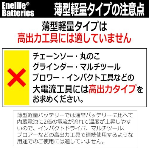 Enelife マキタ 互換 バッテリー 18 V シリーズ 長寿命電池搭載 日本 残量表示機能 5億円製造物責任保険付 1830 B|T