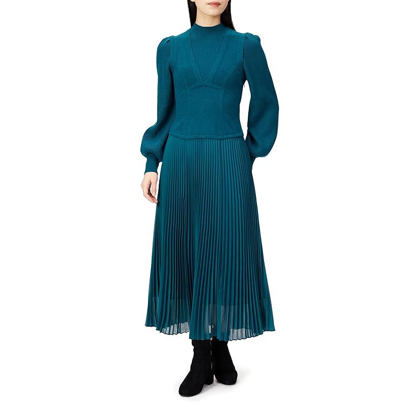 スナイデル ニットコルセットドッキングワンピ レディース GRN 0