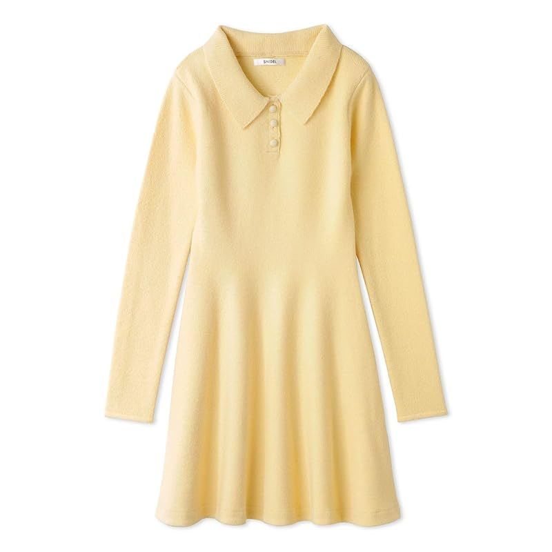 スナイデル ミニニットワンピ レディース YEL