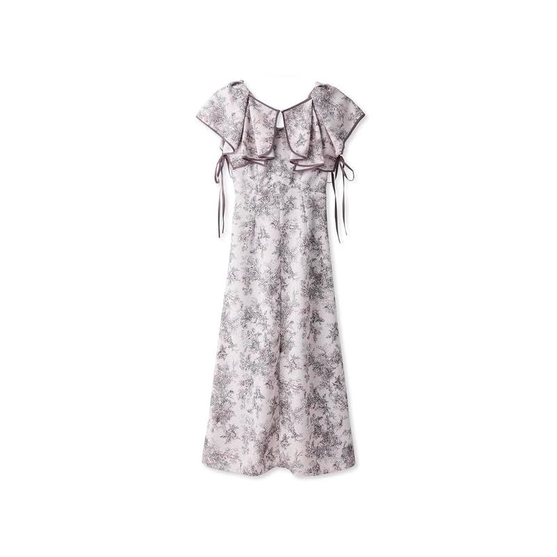 ラッフルボレロパイピングワンピ