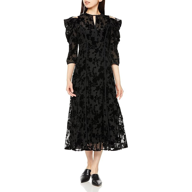 スナイデル オパールオープンショルダードレス レディース BLK 1