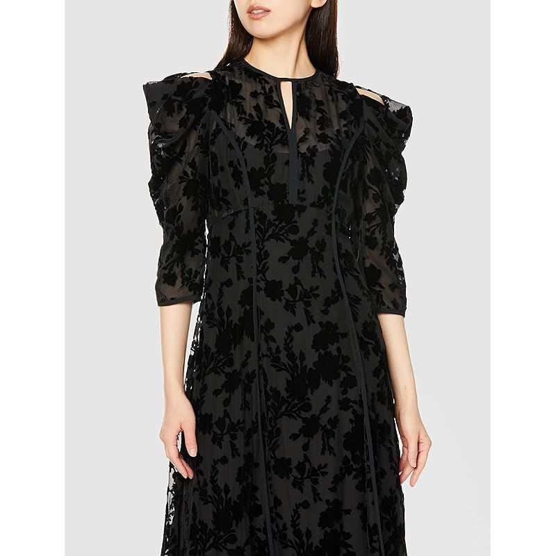 スナイデル オパールオープンショルダードレス レディース BLK 1