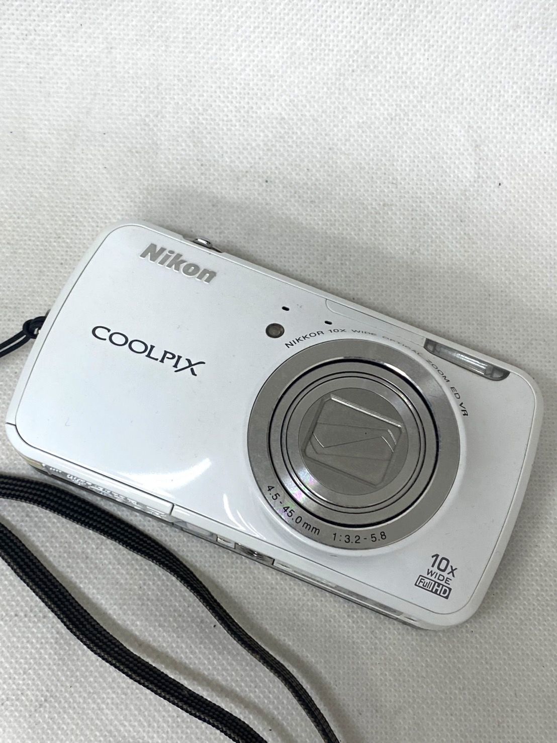Nikon COOLPIX S 800 c コンパクトカメラ デジカメ デジタルカメラ 白 ニコン ky 122302