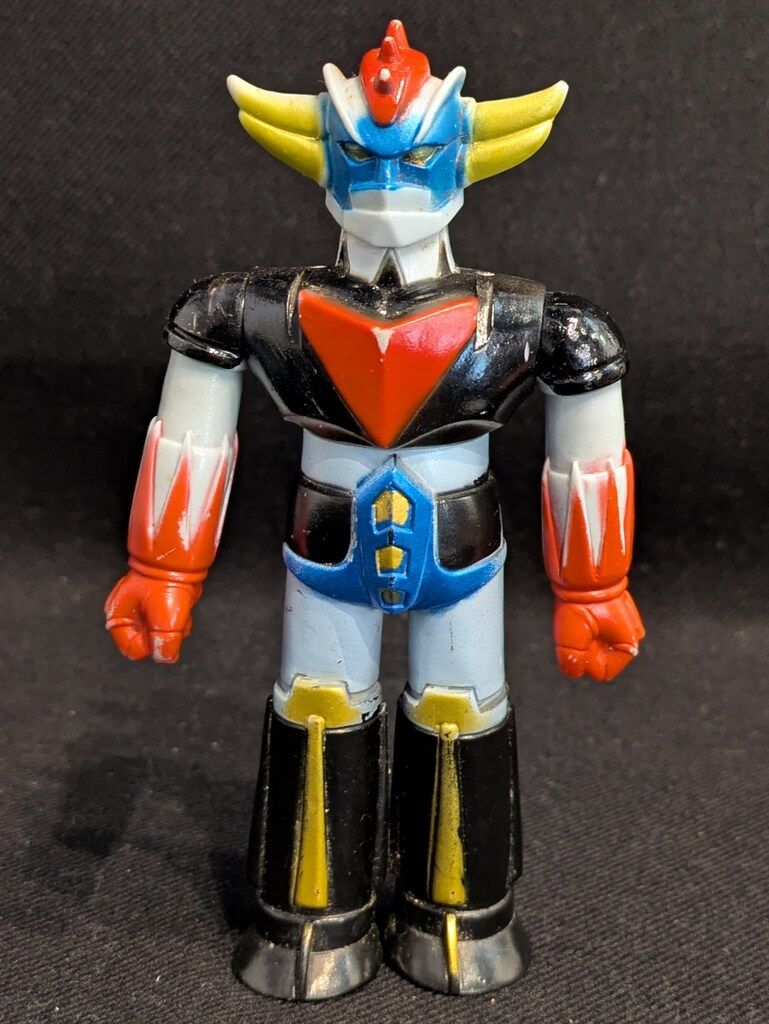 ポピー ミニサイズ グレンダイザー 上半身灰色成型 下半身黒成型135 mm