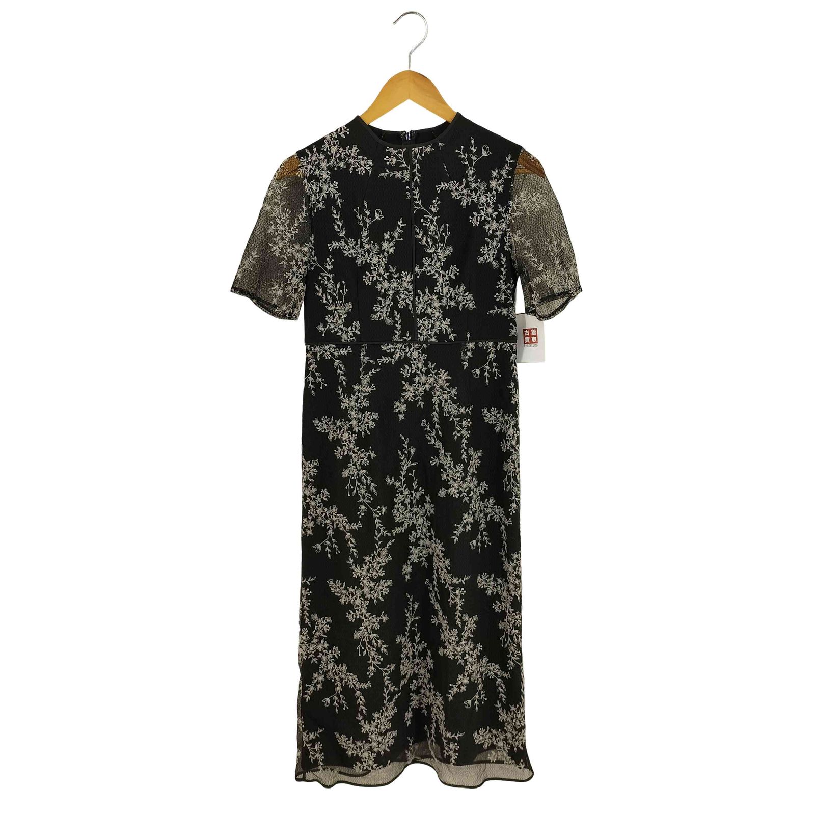 アニュアンス anuans フラワーエンブロイダリーワンピース レディース JPN M