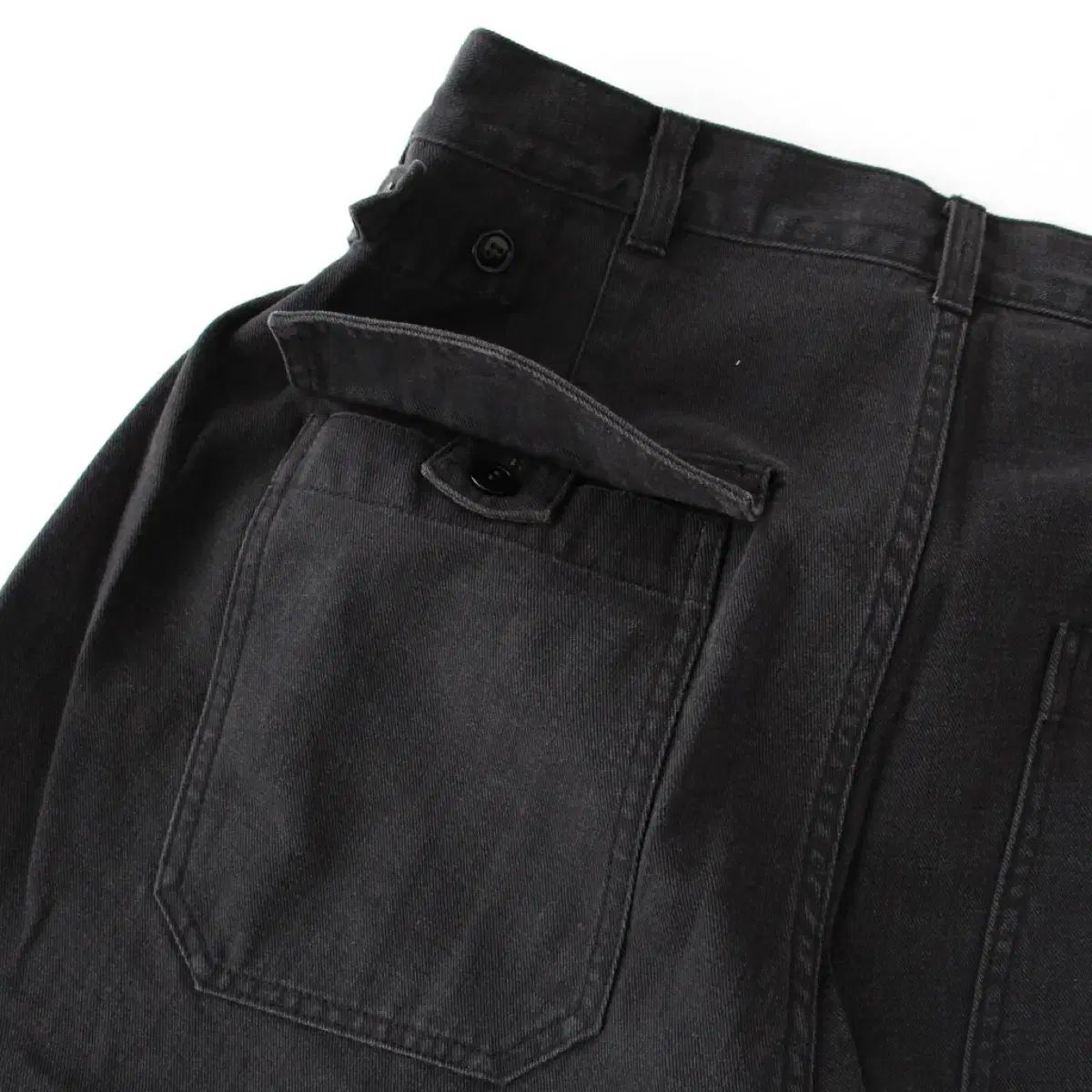  アプレッセ USAF HEMMED BOTTOMS ブラック 2 チノパン パンツ