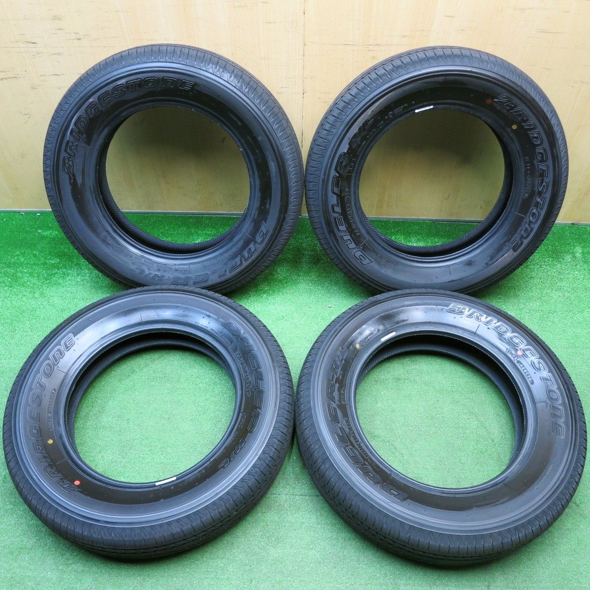 新車外し 25年 ジムニー 等 175|80 R 16 ブリヂストン デューラー H|L 852 DUELER タイヤ 16インチ ノタ