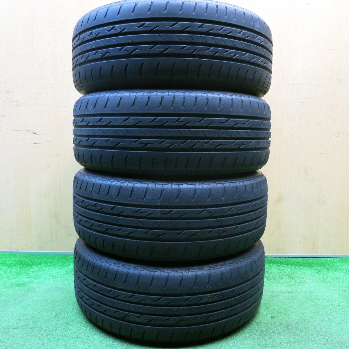 4本価格☆WORK STEEZ NICROSS 185/55R15 ブリヂストン ネクストリー