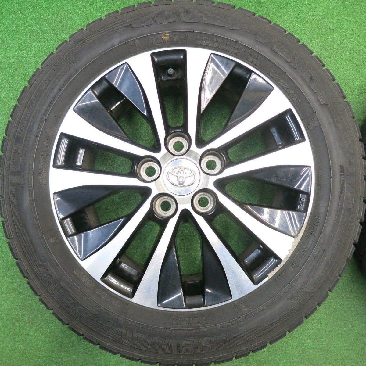  バリ溝 8.5分 トヨタ SAI サイ 205|60 R 16 スタッドレス グッドイヤー アイスナビ ZEA 2 16インチ PCD 114.3|5 H ス 16インチ タイヤ ホイールセット