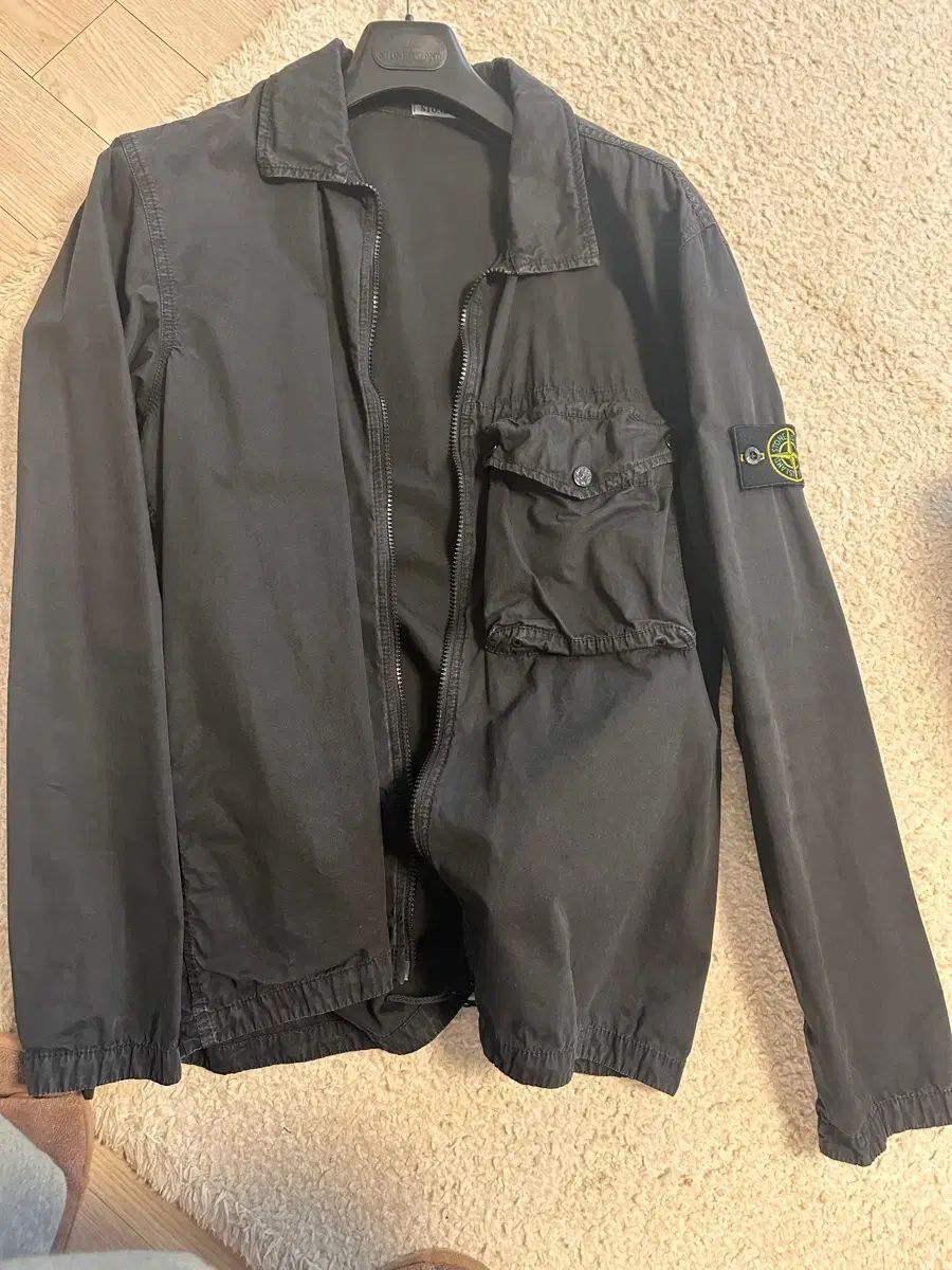 ストーンアイランド オールドエフェクト オーバーサイズシャツ XXL