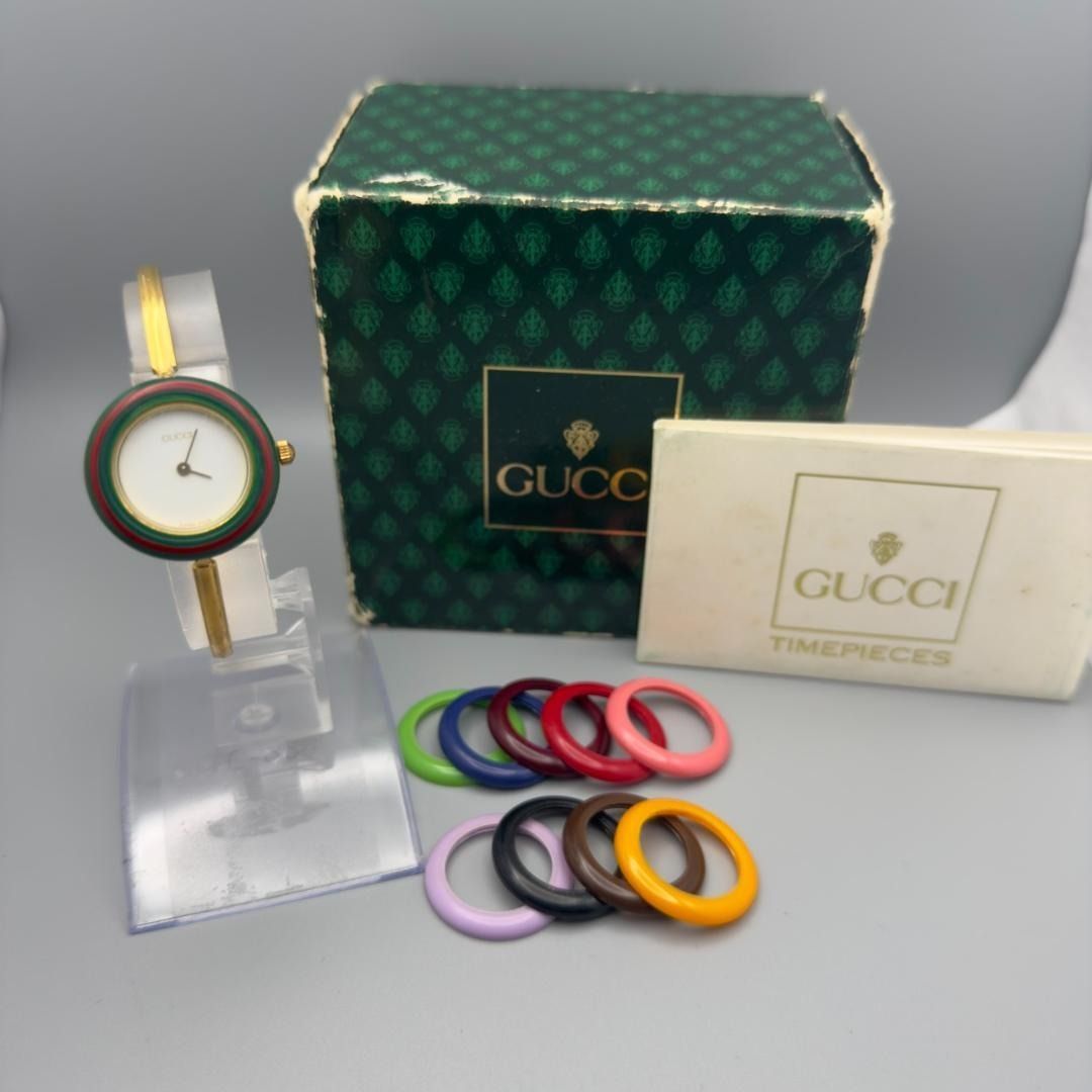 【鑑定済み】GUCCI チェンジベゼル 稼働品 GUCCI グッチ 腕時計 チェンジベゼルの買取実績 | 買取専門店さすがや