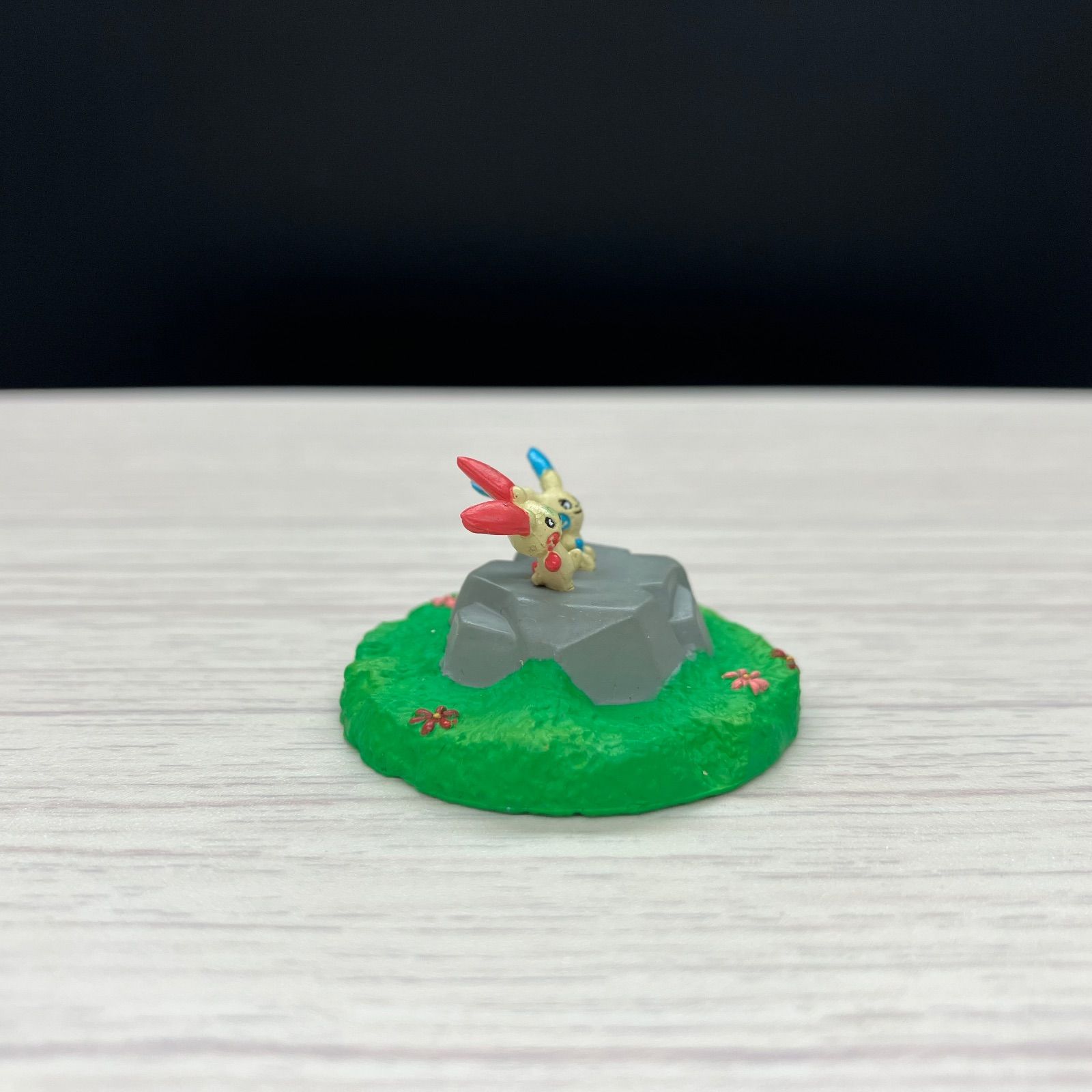 立体ポケモン図鑑 プラスル マイナン 【A-4 ポケモン フィギュア
