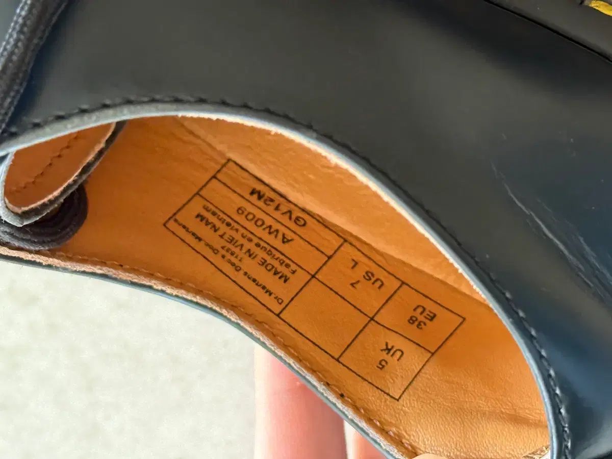 DR. MARTENS ドクターマーチン ネイビー uk 5