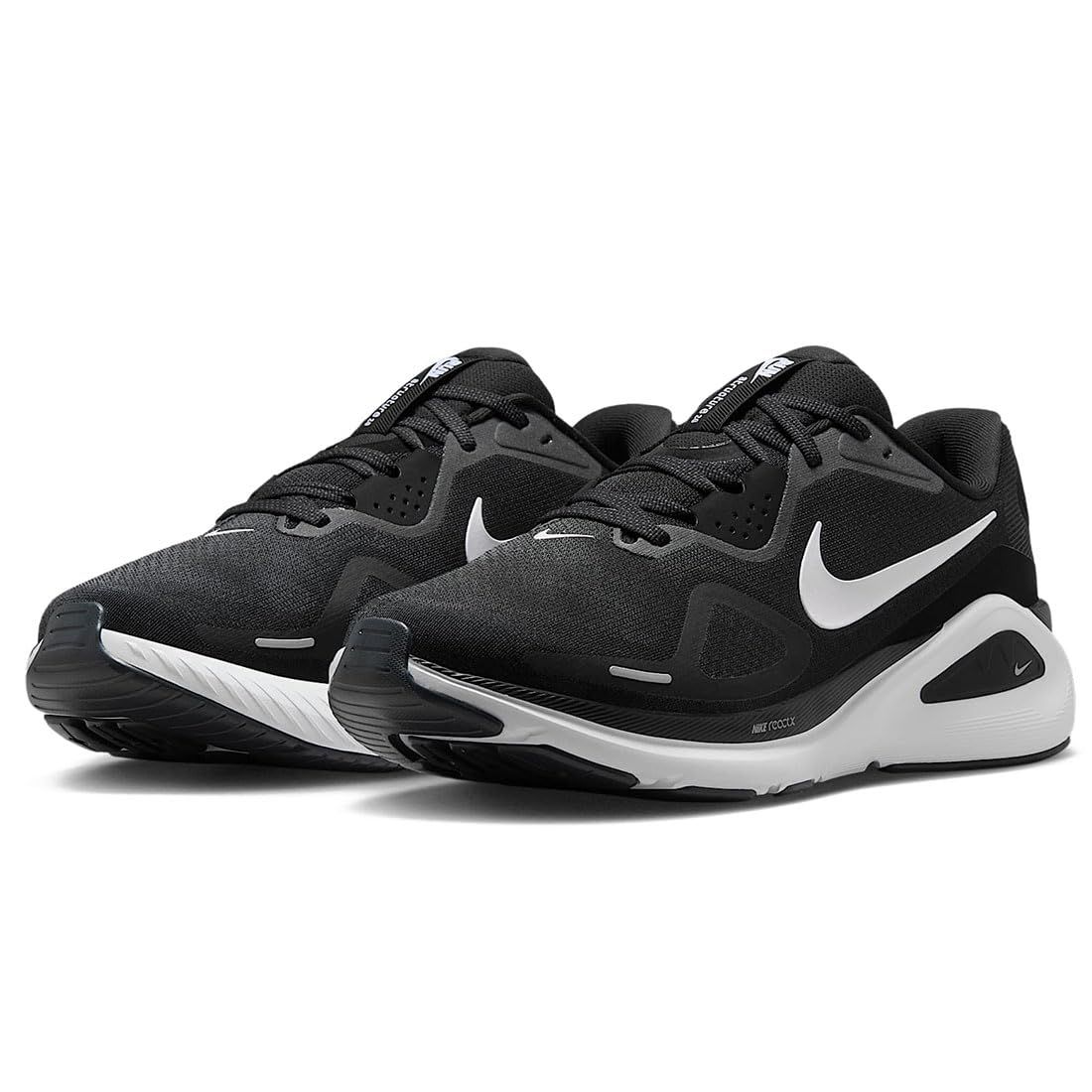 ナイキ ストラクチャー 26 Structure ブラック|ウルフグレー|メタリックシルバー|ホワイト HQ 2588-001 27.0 cm