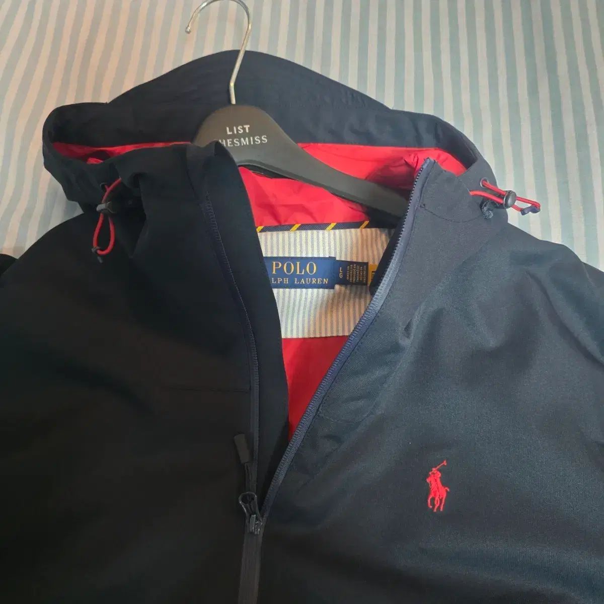 ポロラルフローレン ウィンドブレーカー ネイビー サイズ L
