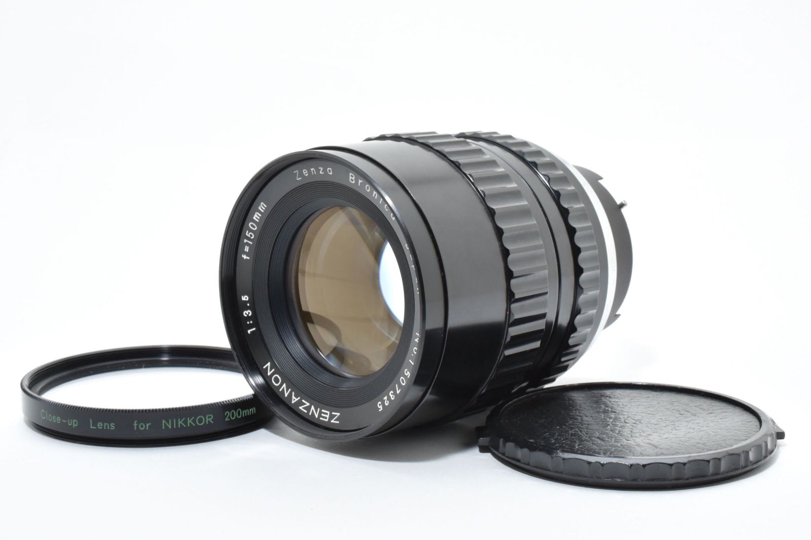 ◆ ゼンザ ブロニカ Zenza Bronica ゼンザノン Zenzanon 150 mm f|3.5 中判 レンズ S 2 A EC TL 3182