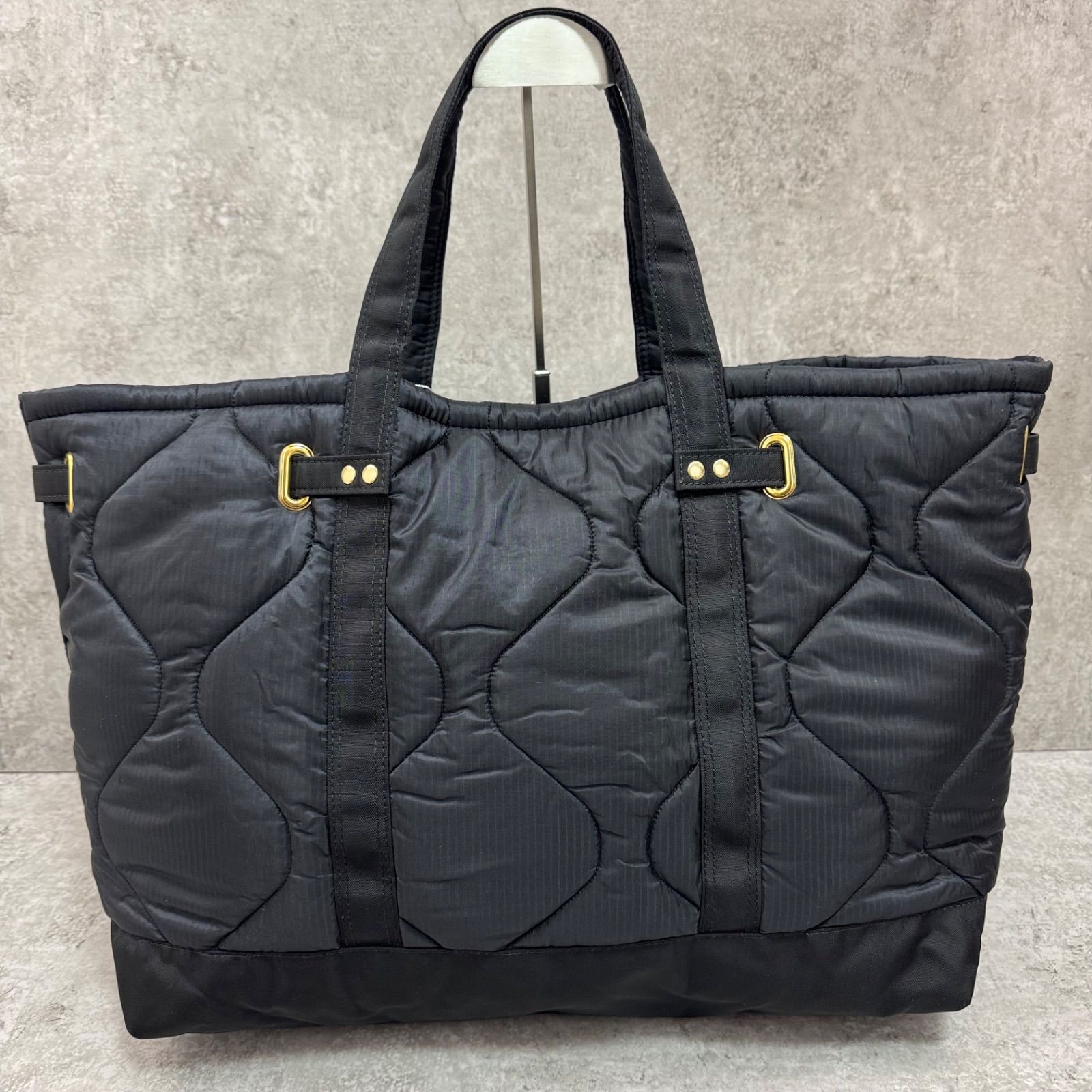 未使用】sita parantica シータパランティカ ナイロンキルトトート L