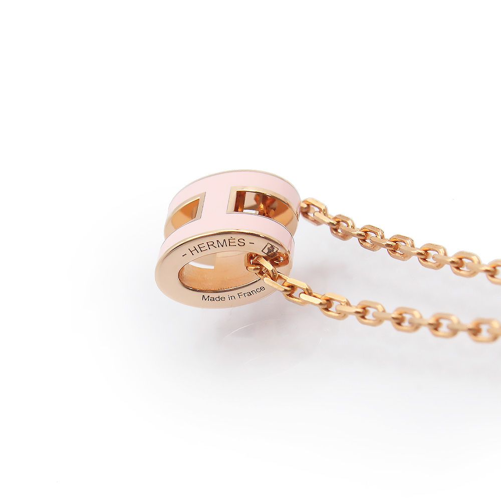 新品未使用品 HERMES エルメス ペンダント ミニポップH ローズドラジェ エルメス ポップアッシュ ミニ ポップ H ローズドラジェ ピンク