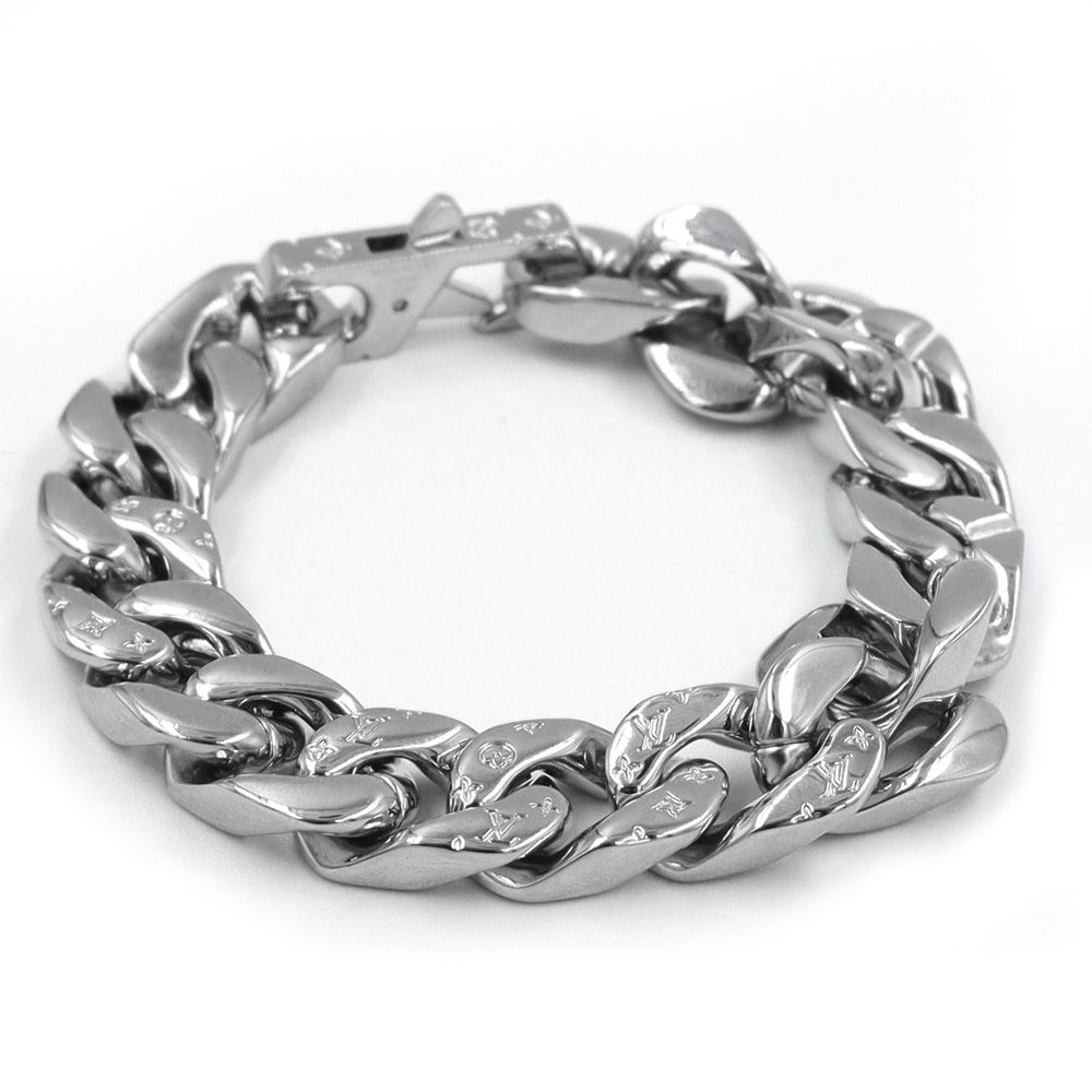 ルイ ヴィトン M69989 ブラスレ LV チェーンリンクス Lサイズ 20.5cm