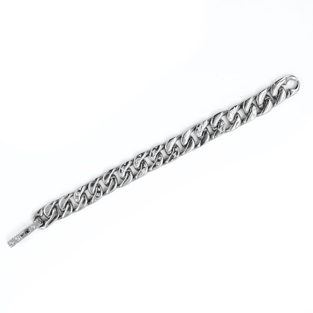 ルイ ヴィトン M69989 ブラスレ LV チェーンリンクス Lサイズ 20.5cm