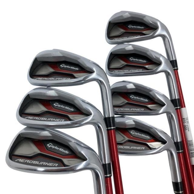 テーラーメイド AERO BURNER 8 S アイアンセット IR TM 7-415 フレックスS メンズ 男性用 右利き 右用 Cランク ゴルフクラブ