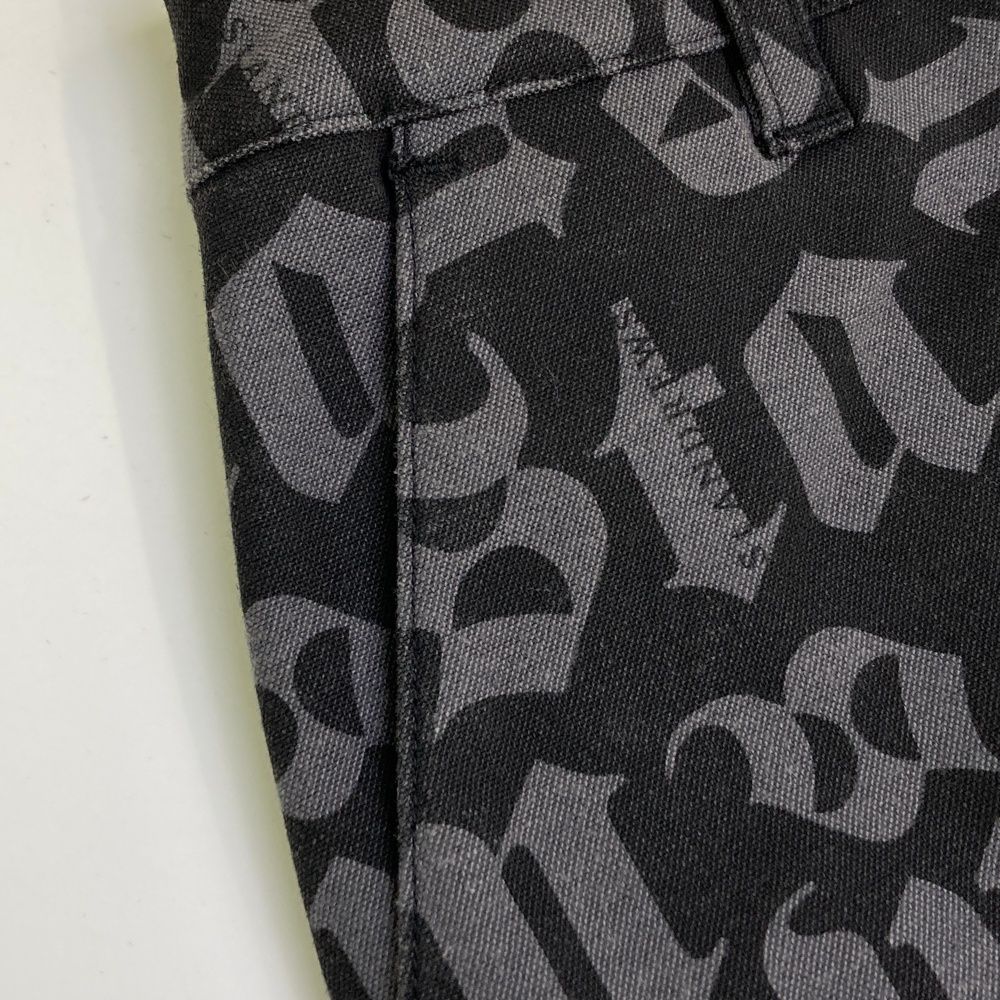 サイズ：M ST ANDREWS セントアンドリュース ストレッチスカート ロゴ