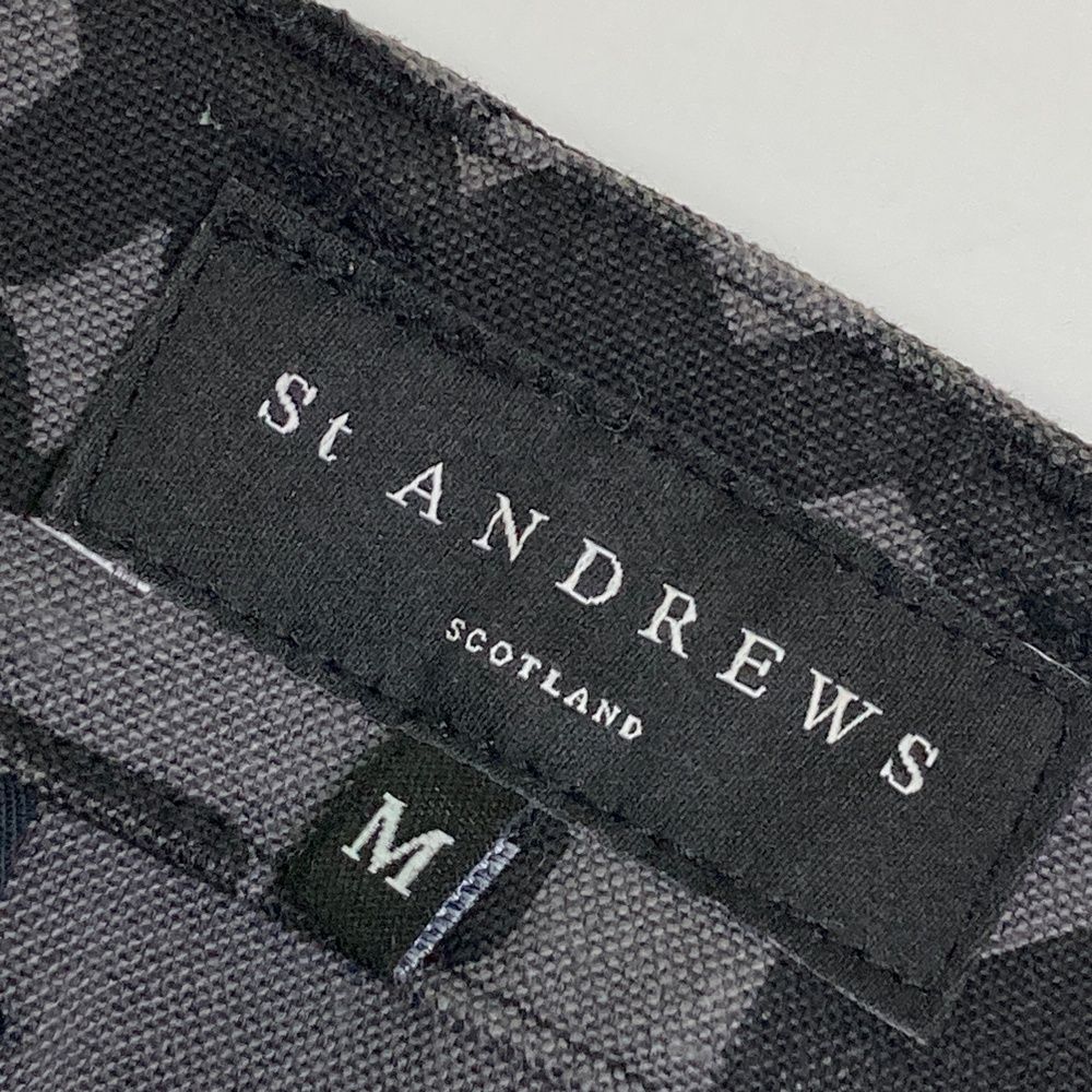 サイズ：M ST ANDREWS セントアンドリュース ストレッチスカート ロゴ