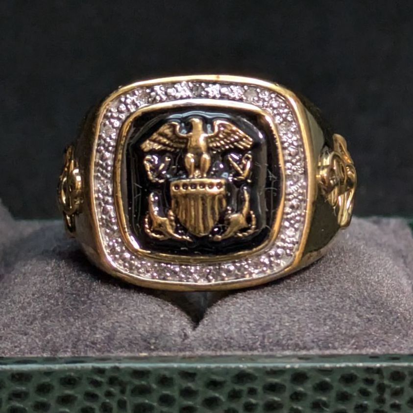 ダンベリーミント 米海軍 US NAVY ベテランリング ミリタリー