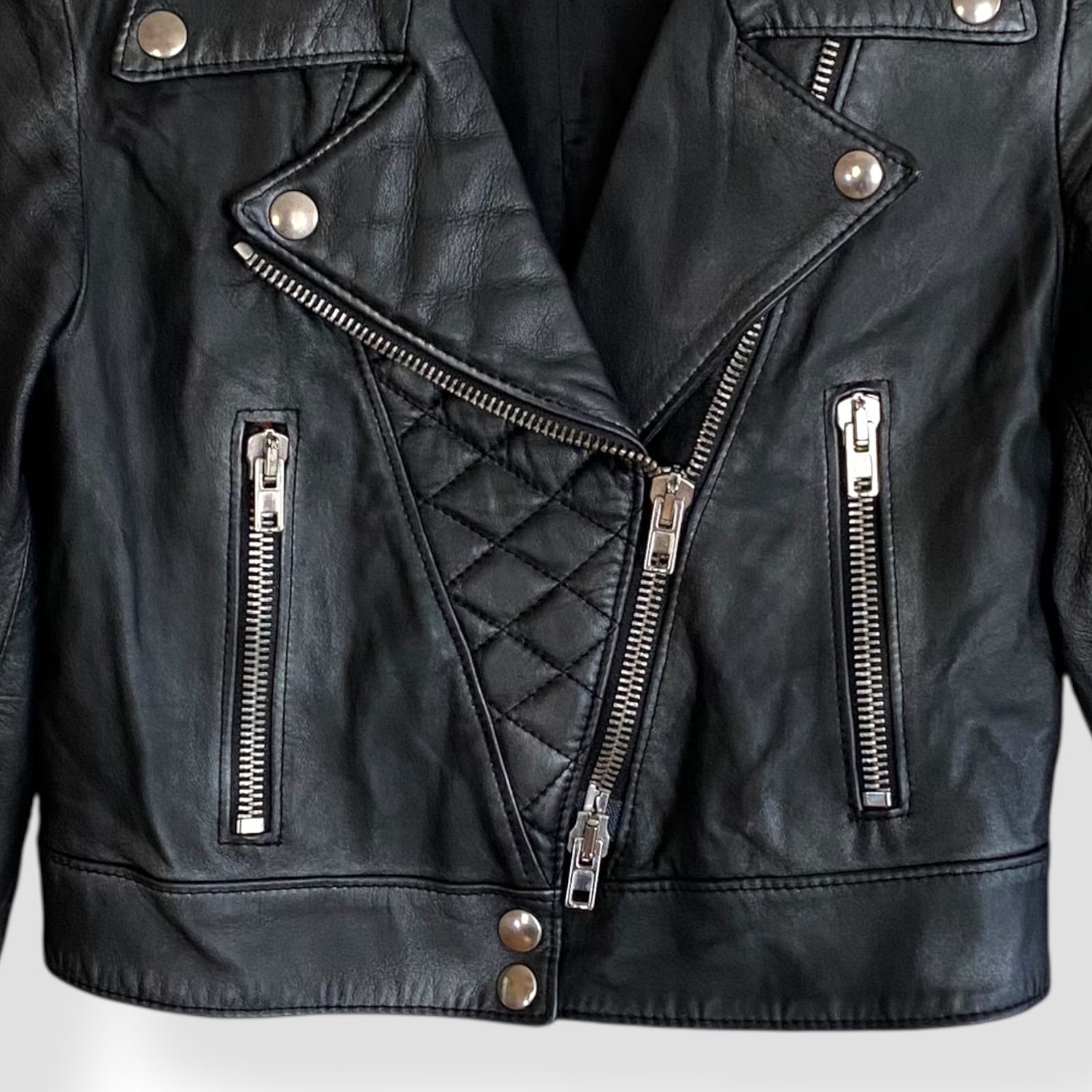 s.w.o.r.d ソード ブラック ラムレザー ライダースジャケット