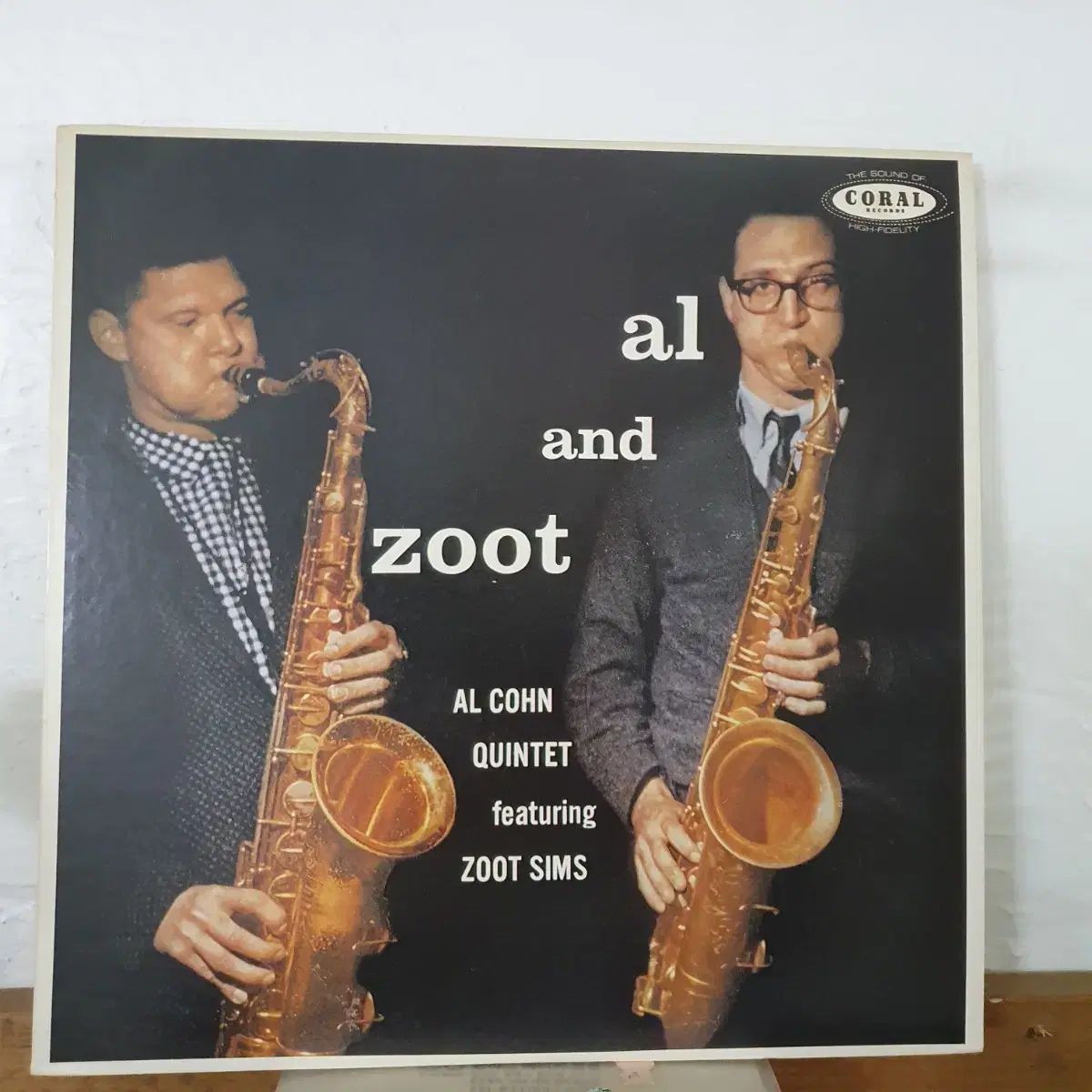 AL ＆ ZOOT LP ジャズ 1978 日本版