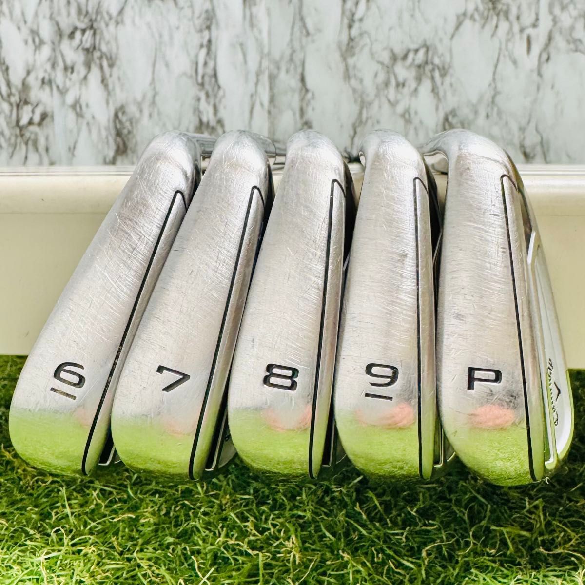 良品】初心者推奨 キャロウェイ Aiスモーク メンズアイアンセット 5本