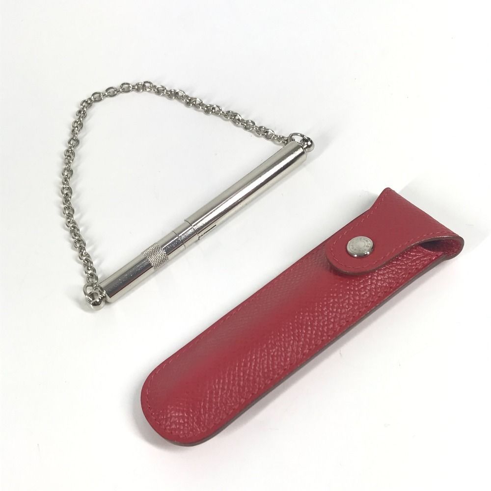 エルメス HERMES ホイッスル 笛 HERMES エルメス 雑貨 ホイッスル 笛 メタル レッド - メルカリ