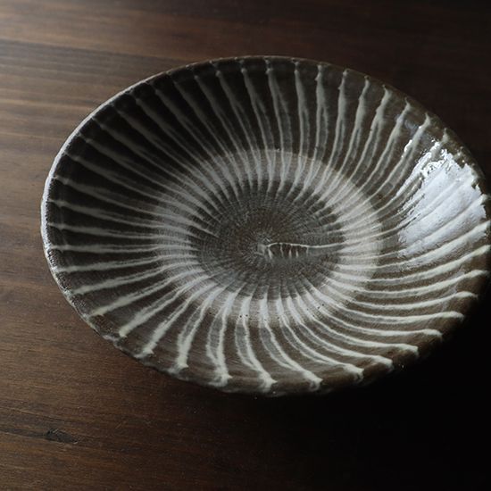 値下げ　小鹿田焼　中皿　刷毛目 五寸皿 刷毛目 白 B 坂本工窯 小鹿田焼 φ16×3cm - メルカリ