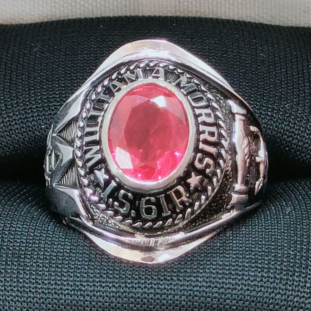 カレッジリング スターリングシルバー925