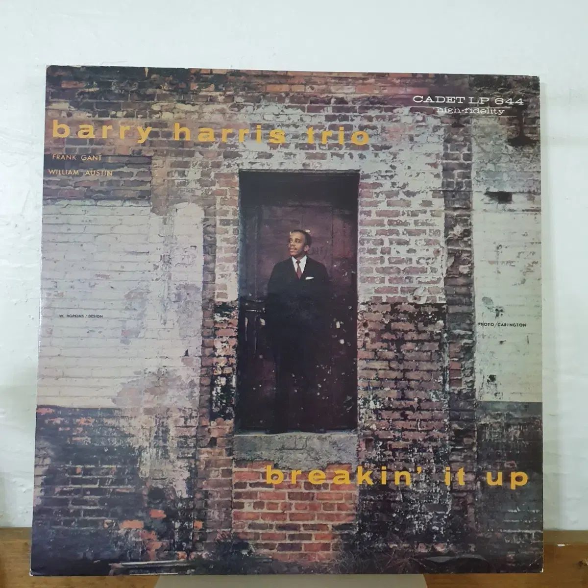 バリー ハリス トリオ Breakin It Up LP 1975 米国クラス