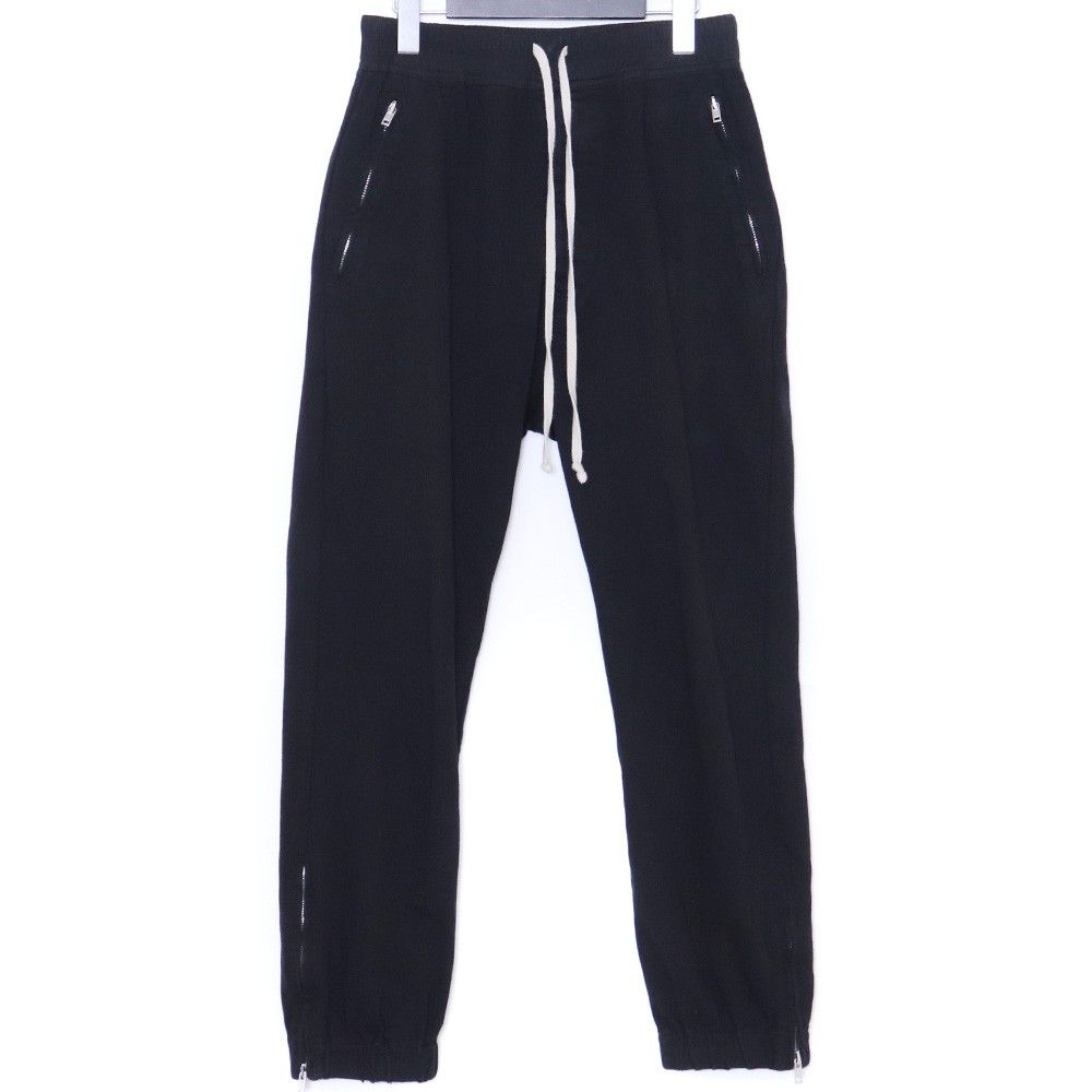RICK OWENS ドローストリングトラックパンツ サイズ46 ブラック