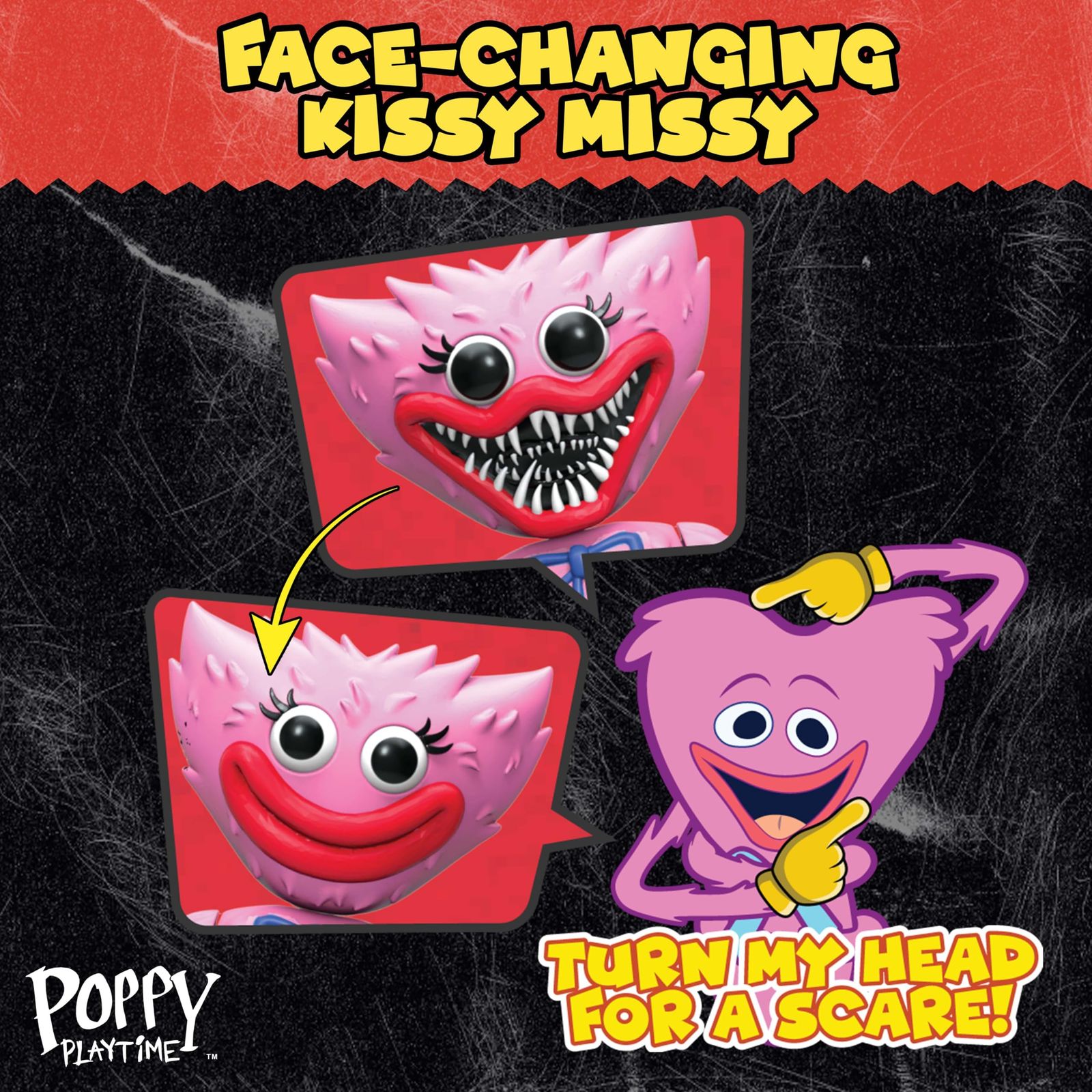 ポピープレイタイム - キッシーミッシーデラックス顔を変える