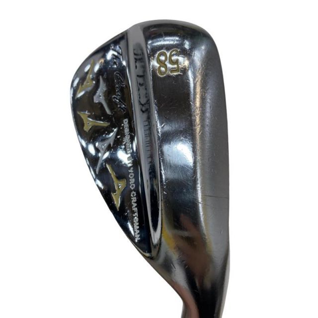 中古】 ミズノ ミズノ THE CRAFT 58° ウェッジ WG Dynamic Gold 120